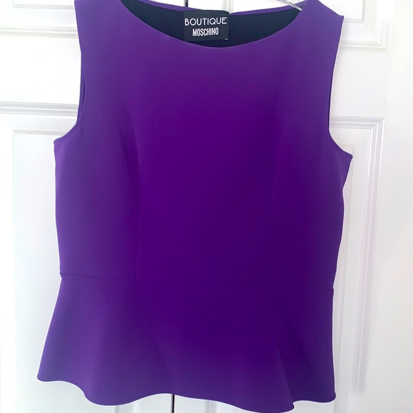 Moschino NWT Peplum top - Picture 4 of 13